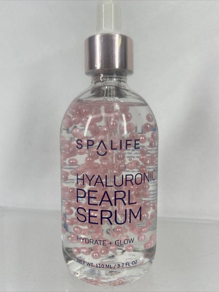 Spa Life Collagen Infused Hyaluronic Pearl Serum Hydrate + Glow AntiAging 3.7oz￼