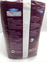 Medline FitRight Restore Moisturizer Heal 13x30” Guard Incontinence 20 Liners