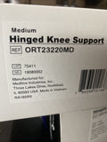CURAD High Performance Medium Knee Support Metal Hinge 14-15” ACL Neoprene