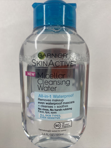 Garnier SkinActive Micellar Cleansing Water Proof Makeup Remover  3.4oz