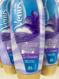 (5) Gillette Venus with Olay Moisturizing Shower & Shave Creme Freesia, 10 oz