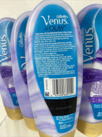 (5) Gillette Venus with Olay Moisturizing Shower & Shave Creme Freesia, 10 oz