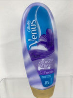 (5) Gillette Venus with Olay Moisturizing Shower & Shave Creme Freesia, 10 oz