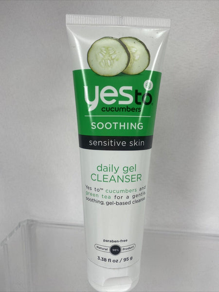 Yes To Cucumbers Sensitive Soothing Gel Cleanser 3.38 fl oz