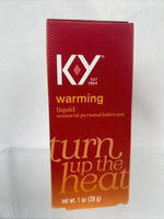 KY Warming Liquid Sensorial Personal Lubricant Turn Up The Heat 2/23