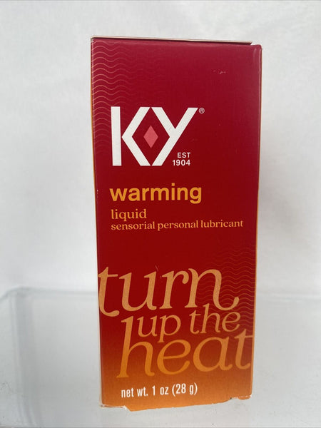 KY Warming Liquid Sensorial Personal Lubricant Turn Up The Heat 2/23