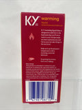 KY Warming Liquid Sensorial Personal Lubricant Turn Up The Heat 2/23