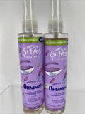 (2) St. Ives face mists spritz little calming lavender scent & hydrating 4.23oz