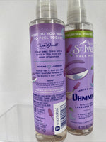 (2) St. Ives face mists spritz little calming lavender scent & hydrating 4.23oz