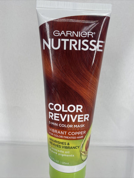 Garnier Nutrisse  VIBRANT COPPER Color Reviver 5 Min Hair Color Mask 4.2oz