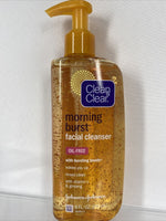 Clean & Clear Morning Burst Oil Free Facial Cleanser Brightening Vitamin C 8oz