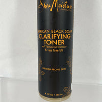 Shea Moisture African Black Soap Problem Face Toner Tamrind & Tea Tree Oil 4.4oz