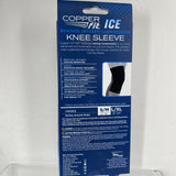 Copper Fit Ice Menthol Infused Compression Knee Sleeve Medium S/M 12"-16" Strong
