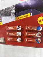 Genuine First Aid Emergency Preparedness KIT Light Blanket Radio 167 piece 10/22