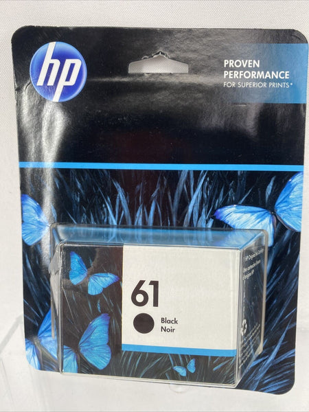Original HP 61 Black Ink Cartridge | Works with DeskJet New1122+(upc0632)