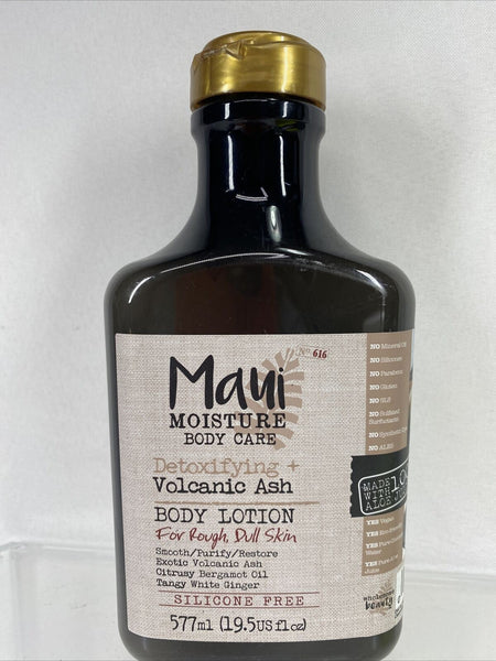 Maui Moisture Body Care Detoxifying + Volcanic Ash Body Lotion 19.5 fl oz