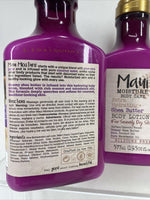 (2) Maui Moisture Body Care Extra Hydrating Shea butter￼ Coconut Lotion 19.5oz