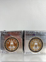 (2) Beard Guyz Beard Butter l Natural Grotein Moisturize Facial hair style￼ 4 oz