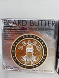 (2) Beard Guyz Beard Butter l Natural Grotein Moisturize Facial hair style￼ 4 oz