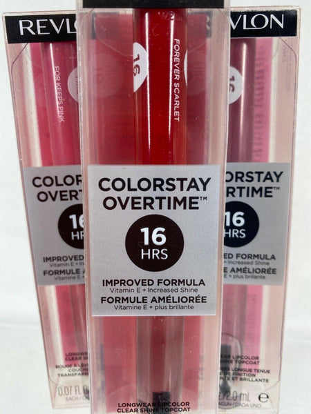 Revlon ColorStay Overtime Liquid Lipcolor YOU CHOOSE Combine shipping!