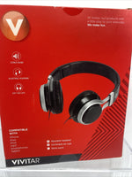 Vivitar Get Loud Stereo Headphones On Ear Adjustable Headband