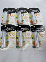 (6) Chapstick Total Hydration Orange Lemon Happy Lip Balm ￼ COMBINE SHIPPING