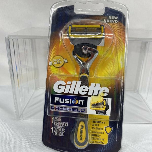 Gillette Fusion Proglide Proshield Flexball Razor Blade Refill & Shaver handle