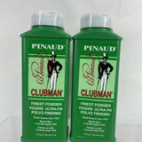 (2) Clubman Pinaud Finest Powder Aftershave Haircut World Famous Net Wt. 4 oz