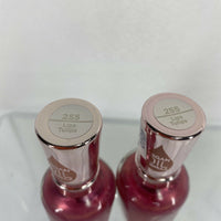 (2) Sally Hansen 255 Lips Tulips ColorTherapy￼ Nail Polish Full Size