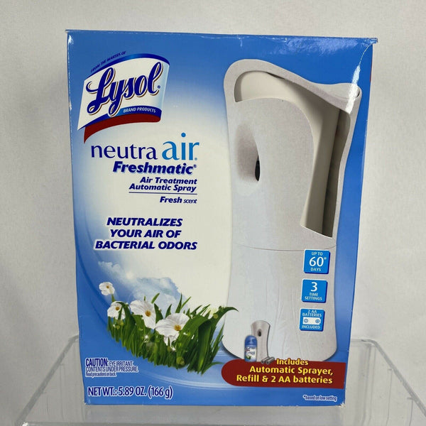 Lysol Neutra Air Freshmatic Fresh Scent Automatic Dispenser StopOdor Starter Kit