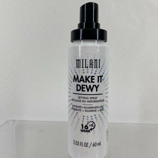 Milani Make It Dewy 16Hr Setting Spray Hydrate + Illuminate + Set 2oz