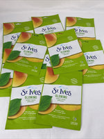 (10) St. Ives Glowing  Sheet Mask Apricot Face Hydrate Fresh Revive Single Use