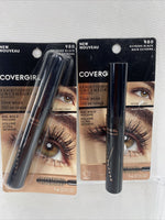 (2) CoverGirl 980 Extreme Black Exhibitionist Uncensored Mascara Big Bold Volume