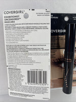 (2) CoverGirl 980 Extreme Black Exhibitionist Uncensored Mascara Big Bold Volume