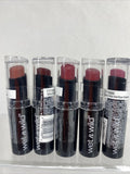 (5) WET N WILD Mega Last Matte Lipstick Cover Bare It All Wine Cherry Bomb Mauve