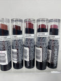 (5) WET N WILD Mega Last Matte Lipstick Cover Bare It All Wine Cherry Bomb Mauve