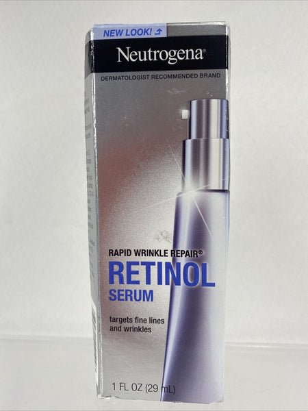 Neutrogena Rapid Wrinkle Repair Retinol Serum  Fine Lines Smooth Eye 1 oz