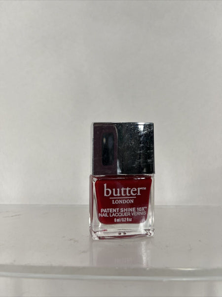 Butter London Patent Shine Nail Lacquer Polish 0.2 fl oz Her Majesty's RED