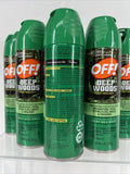 (5a) Off! Deep Woods Insect Mosquitoes Repellent V Spray Protection 6 oz Aerosol