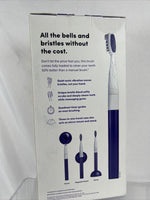 Smile Direct Club Electric Toothbrush Blurple Brushed Metal w/ Mount Battery NIB