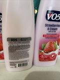(4) VO5 Moisturizing  Conditioner Strawberries & Creme 12.5 fl oz