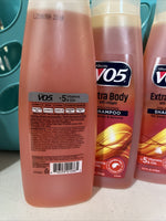 (3) VO5 Volumizing extra body￼ Shampoo Collagen vitamin ￼12.5 fl oz