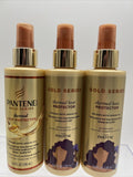 (3) Pantene Pro-V Gold Series Thermal Heat Protector Style Argan Oil Hair 6.4oz