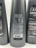 (5) Dove Men + Care Charcoal Clay Plant Based Purifying Fortifying Shampoo 12oz