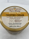 Creme of Nature Pure Honey Moisture Whip Twisting Creme Curl Creamy Shea 11.5oz