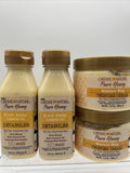 (4) Creme of Nature Pure Honey Moisture Whip Twisting & Knot Away Detangler