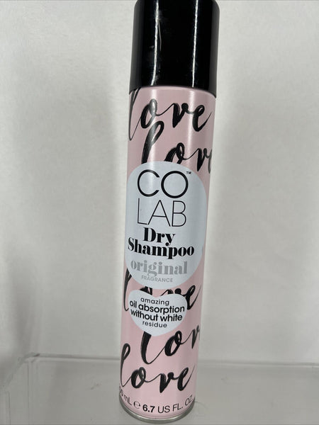 Colab LOVE Dry Shampoo Spray Original Fragrance 6.7oz each Clear Co Lab