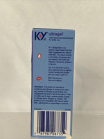 K-Y KY Ultra Gel Slide Premium Water Based Personal Lubricant 1.5oz 12/22 Sealed