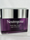 Neutrogena Triple Age Repair Moisturizer Night Hexinol Vitamin C Face 1.7 oz