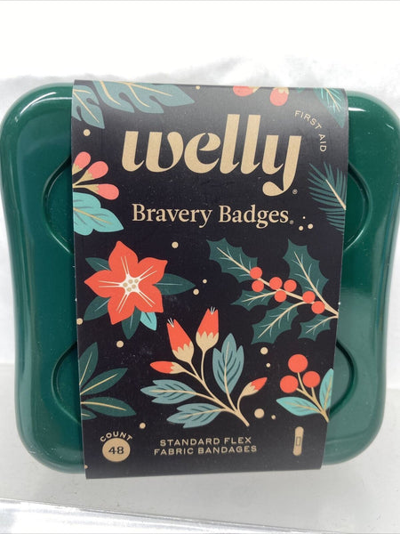 Welly bravery badges Human Repair First Aid Kit  Fabric Bandages 48ct 3”